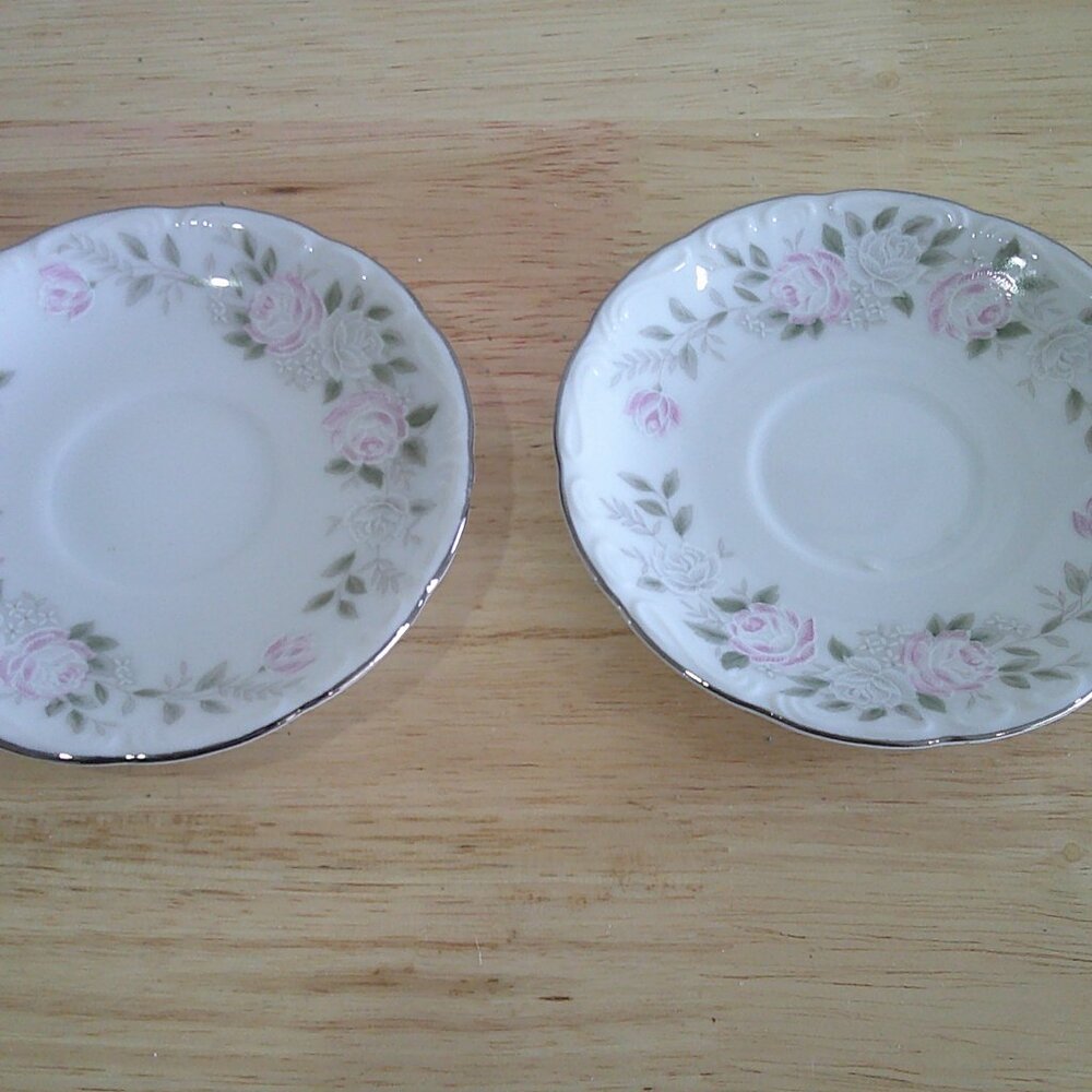 Pair (2)4 1/5 inch Sheffield 501 Fine China Classic